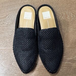 Dolce Vita Black Textured Men's Slip-Ons size 8.5w